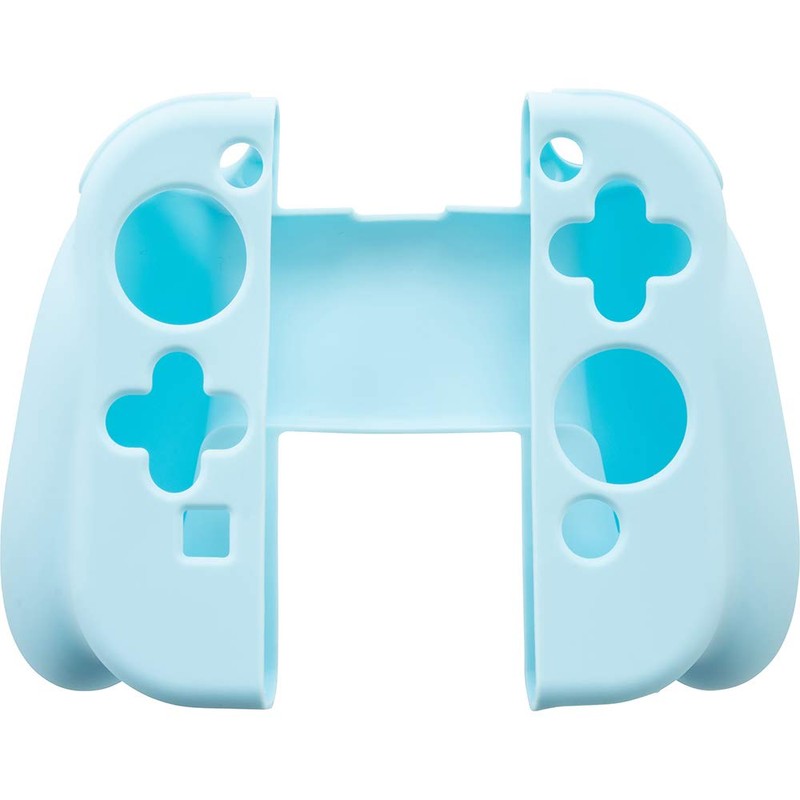 CYBER ・ シリコンカバー ( SWITCH Joy-Con グリップ 用) ライトブルー -