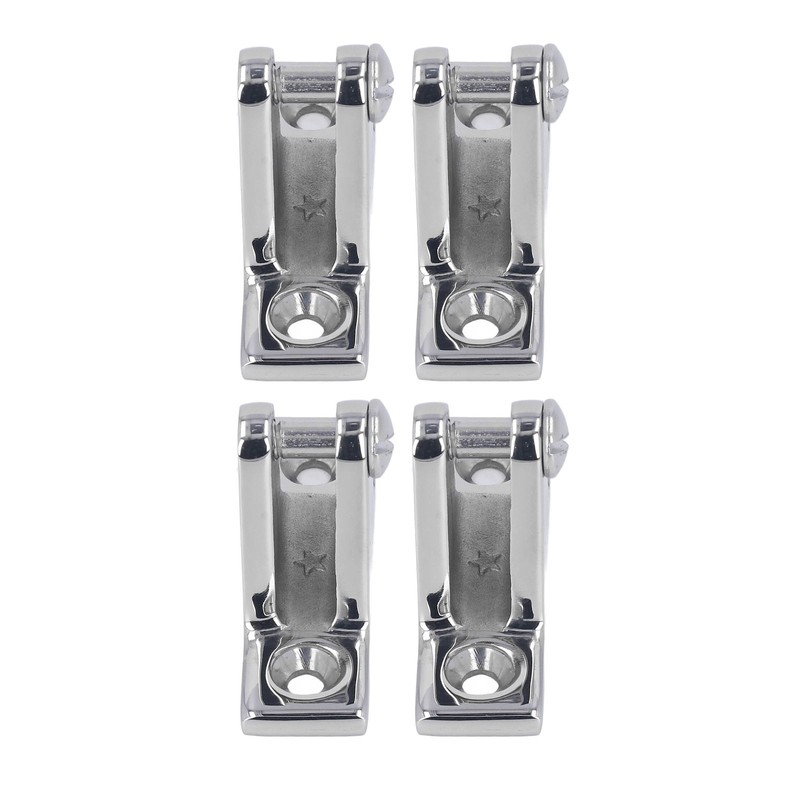 4Pcs Deck Hinge for Boat 316 Stainless Steel Top Mounting