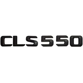 Matt Black CLS 550" Car Trunk Rear Letters Words Number Badge Emblem Decal Sticker for CLS Class CLS550