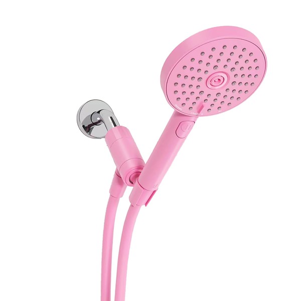 Sproos Handheld Shower Head, High Pressure, 3 Spray Functions Plus