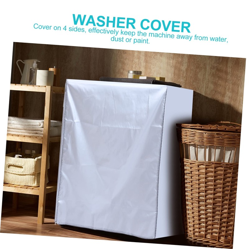 KOMBIUDA Laundry Room Must-Have Washing Machine Cover Dryer Cover Dustproof