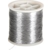 Creativ Company 100-Piece Sewing Thread, Silver