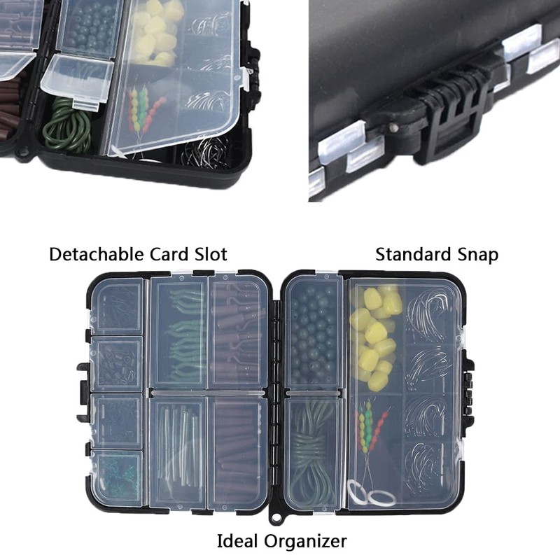 275 Piece Carp Accessory Kit - Includes Fishing Line, Beads,