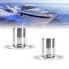 Heavy Dudy 316SS Marine Boat Hand Rail Fittings, 4Pcs Boat