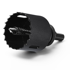 HSAWBIT HSS Bi-Metal 48mm Hole Saw, M42 Fast Cut Extra Cobalt Hole Cutter 45mm Cutting Depth, For Stainless Mild Sheet Wood Plastic Various Materials