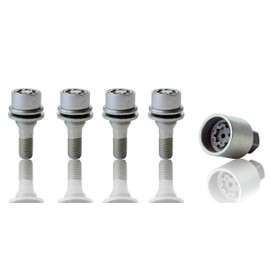 Fits Vauxhall Corsa 2019-on Heyner Germany Stil Block PRO Locking Wheel Bolts M12x1.25 766/5