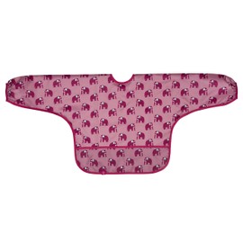 Lässig Baby/Toddler Long-Sleeved Bib, Waterproof, Wildlife