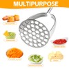 Potatoe Masher Stainless Steel - Heavy Duty Potato Mashed, Professional