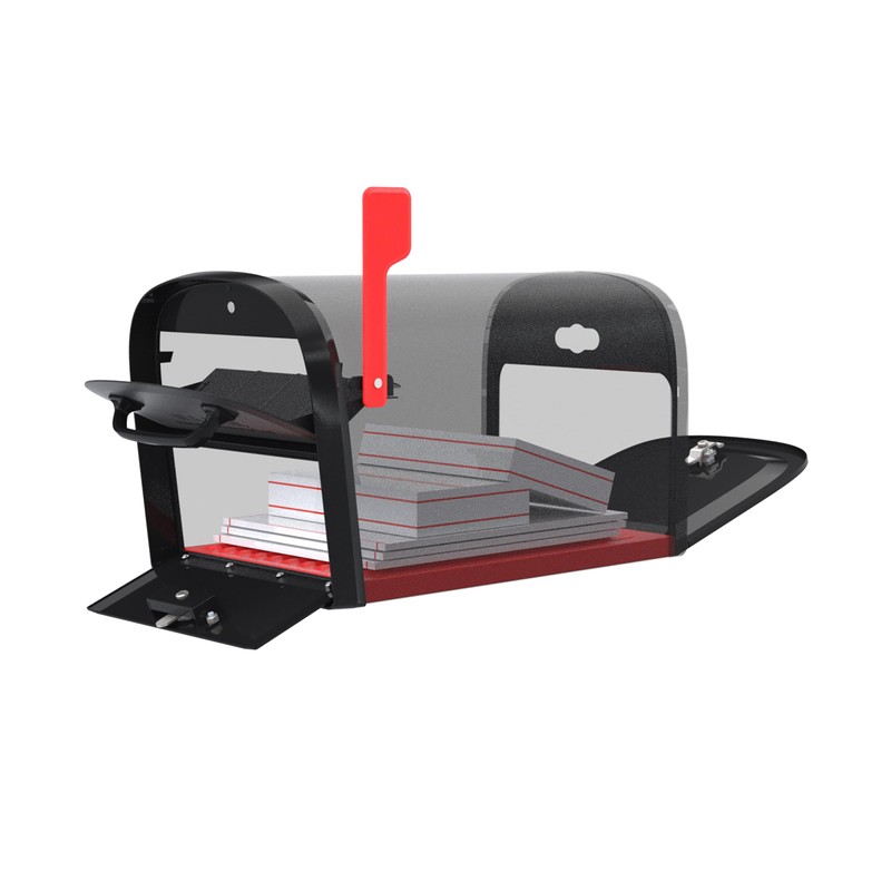 Architectural Mailboxes 6300B-10 Oasis 360 Locking Parcel Mailbox, Extra Large,