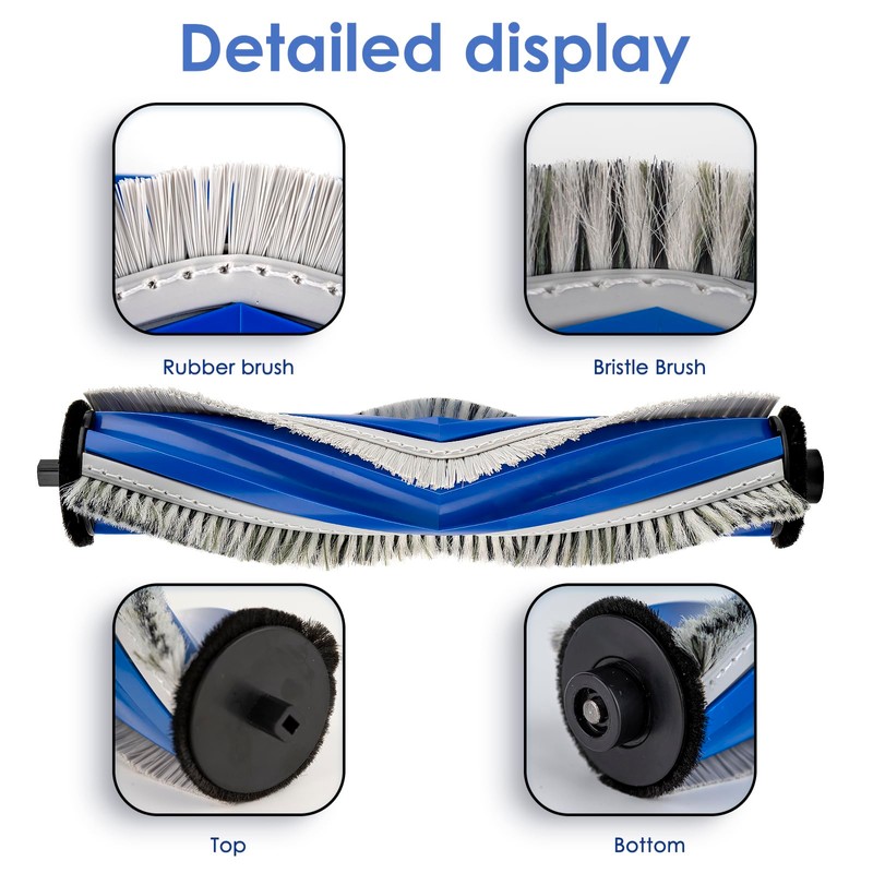 (2 Pack) Roller Brushes Compatible with ECOVACS DEEBOT T30 Pro