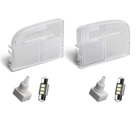 HERCOO - Kit de cubierta de luz de cúpula para el techo, interruptor de lámpara de cúpula interior, compatible con Honda CR-V Odyssey Accord Pilot Ridgeline Element Insight