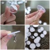 Jingelmall 80 Packs Self Adhesive Wall Hook Sticky Ceiling Hooks