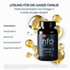 NFO OMEGA 3 FORTE 2er-Pack [2x60=120 Fischgelatine Kapseln] Norwegisches Omega