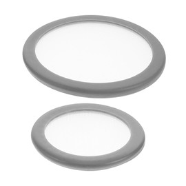 FRCOLOR Stethoscope Replacement Diaphragm 2-Piece Set for Adult and Pediatric Use Lightweight and Sturdy Earpiece Accessories for Medical Professionals