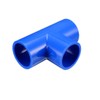 sourcing map 20mm Slip Tee PVC Pipe Fitting T-Shaped Coupling