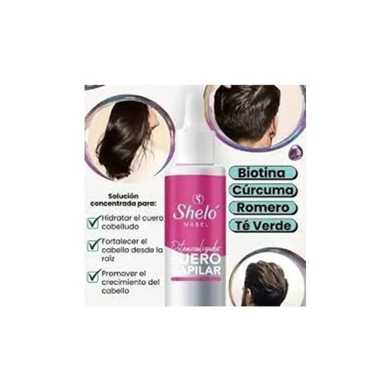 Potencializador Suero Capilar Sheló Nabel Crecimiento 60ml