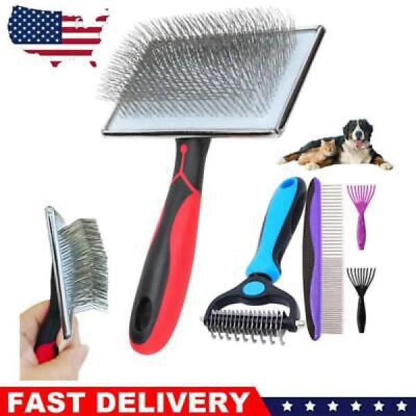 Unbranded Dog Extra Long Slicker Brush Long Pin Pet Grooming