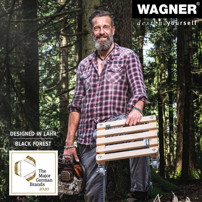 Wagner System 20085401 Multi-Roller Gardening Wagon, Vintage