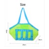 LEMAXELERS Large Beach Bag Bathroom Kids Toy Storage Mesh Bath