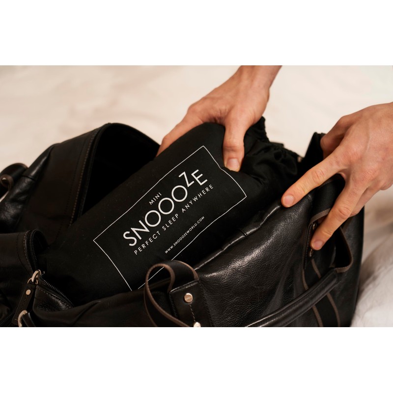 SnooozeGo Mini Travel Pillow – Soft Supportive Bed Pillows for