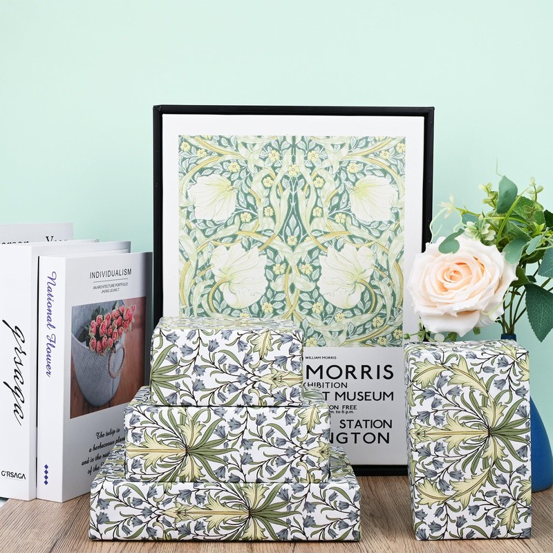 100 Sheets 20 * 14 Inches William Morris Tissue Paper