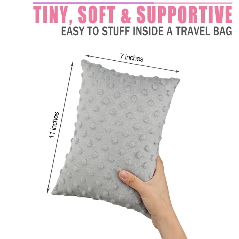 D. Cozy 2 Pcs Soft Knee Pillow for Side Sleepers,