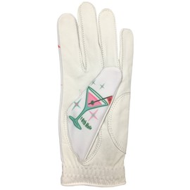 Giggle Golf Women's Golf Glove (X-Large, Worn On Right Hand, 19th Hole)