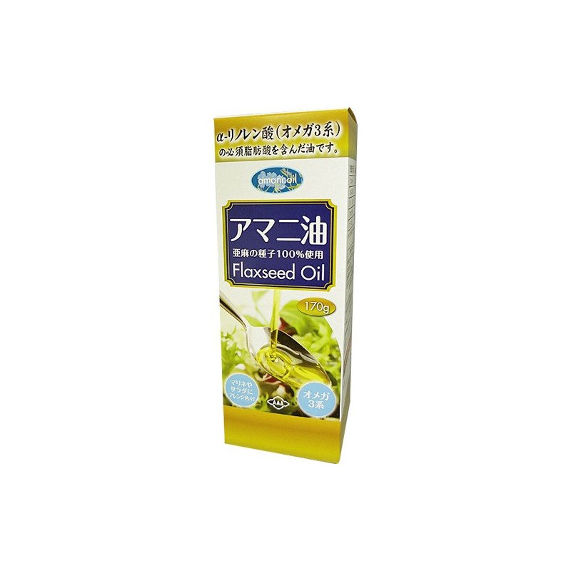 Asahi Flaxseed Oil (100% Flaxseed) 170g