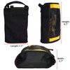 MELOTOUGH Fastener Bag Utility Canvas Zipper Tool Bag Heavy Duty