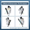 Carburetor Kit Compatible with Westinghouse WGen9500DF WGen9500DFC Portable Generator Dual