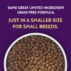 Zignature Small Bites Limited Ingredient Formula Grain-Free Dry Dog Food