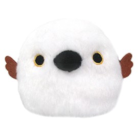 三英貿易 オリジナル ぬいぐるみ とりだんご シマエナガ W9×D8×H7cm アニマル