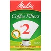Melitta no 2 Cone Coffee Filters, White, 100 Count