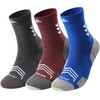 TENYSAF Compression Sport Running Socks: Athletic Socks for Men Women