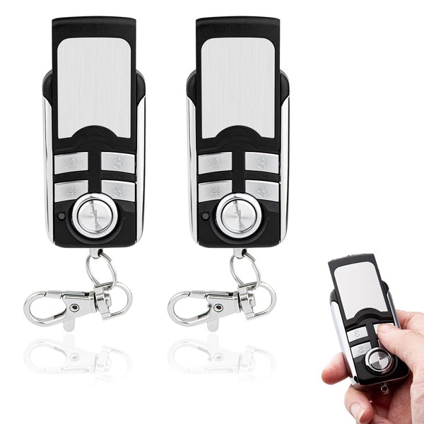 868 MHz Garage Door Opener, Pack of 2 Handheld Transmitter,