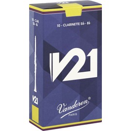 VANDOREN V21 Bb Clarinet Reeds 3.5+ (10), CR8035+