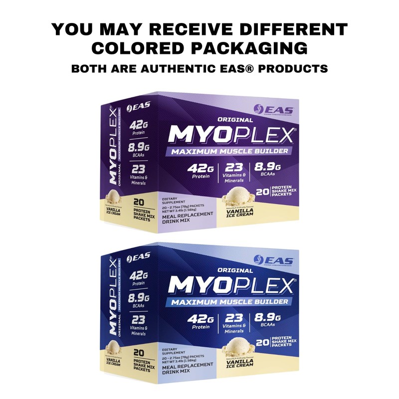 EAS Original Myoplex Maximum Muscle Builder, Meal Replacement Protein Drink