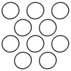 Create idea 10PCS Basin Sink Plug O-Ring Spare Sealing Gasket