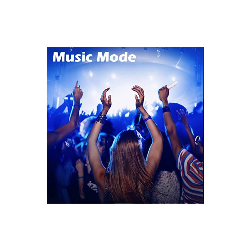 Cleiscry Mini Bluetooth Compatible RGB Controller Music LED Light Strip