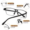 UXAOSVME Progressive Multifocus Reading Glasses Anti Blue Light Photochromic/Bifocal Reading