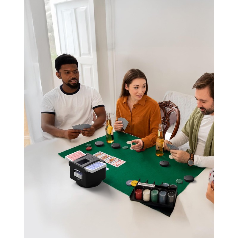 INNCNN 4-Pack Wireless Poker Dealing Remotes – Compatible with MAX6