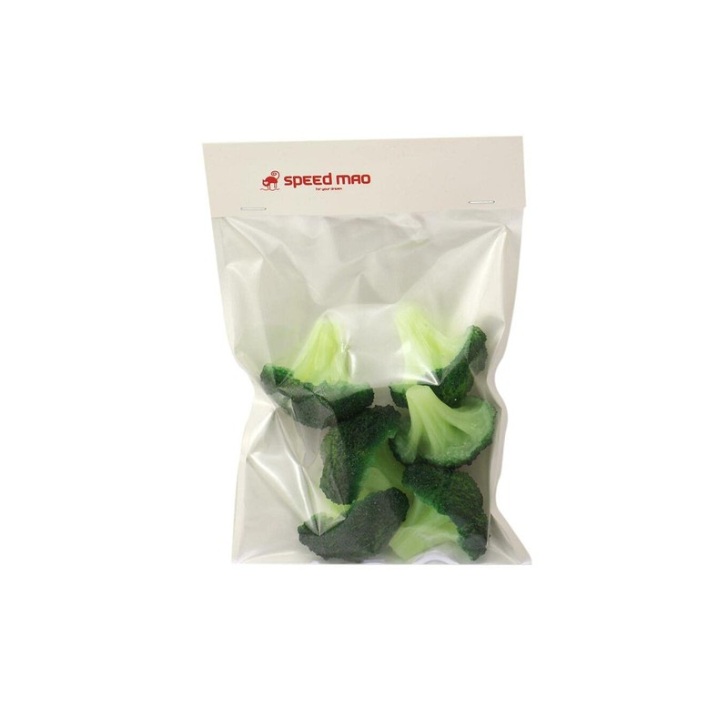 Speed mao Realistic Broccoli Food Sample Model Set of 6