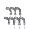 Knitted Wedge Golf Iron Headcovers 7 PCS Club Protector 48,50,52,54,56,58,60
