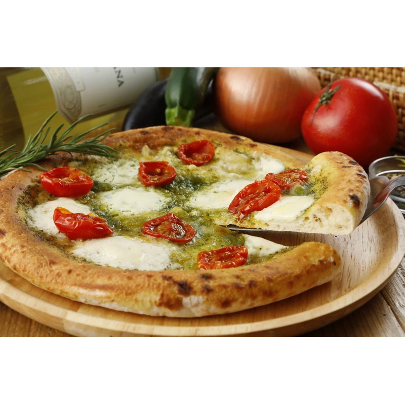 Green Pizza Genovese 9" x 2 Vegan Pizza Vegetarian Plant
