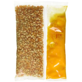 Snappy Snap-Paks, Yellow Popcorn Packs for 8 oz Popcorn Machine with Coconut Oil, 10.6 oz, 24 Count