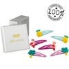 HAARallerliebst Hair Clips Set (6 Pieces | Pineapple, Flamingo and
