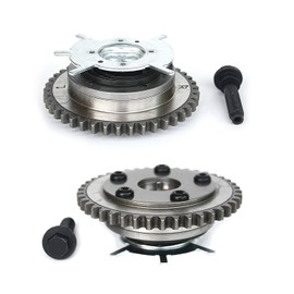 Pair Camshaft Phaser VVT Variable Valve Timing Cam Sprocket Replacement for 2004-2011 Ford Expedition Explorer Lobo Mu-stang F150 F250 F350 Pickup Na-vigator Mark LT Moun-taineer 5.4L 3V Triton