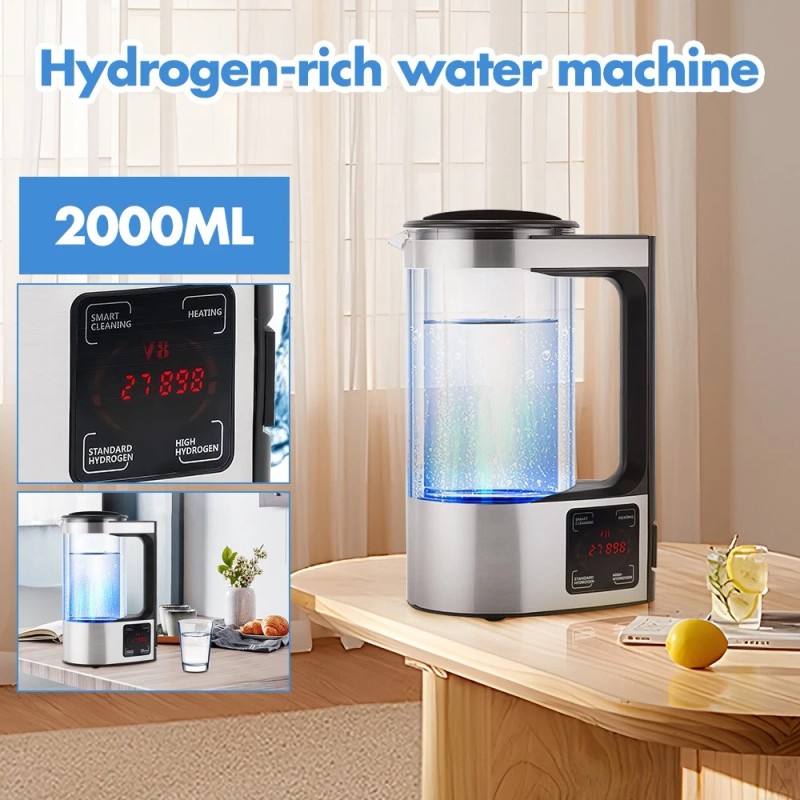 For Aqua Optima 2L Electric Hydrogen Rich Alkaline Water Ionizer
