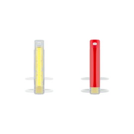Knog Plus Unisex Adult Lighting Kit, Transparent