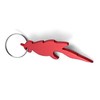 Komonee Parrot Red Bottle Opener Key Chain Metal Wildlife Bird